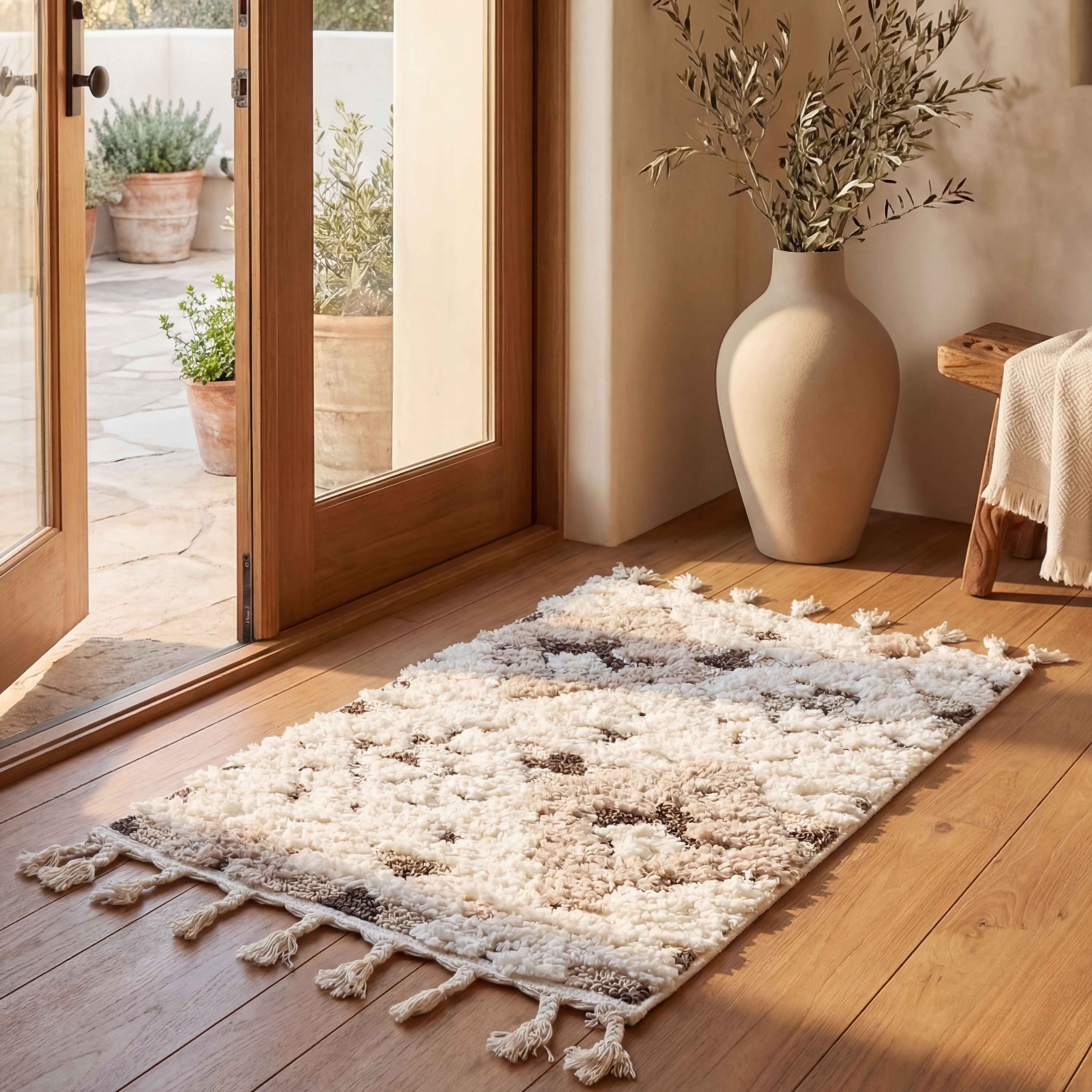 MOROCCAN TASSEL SHAG 688