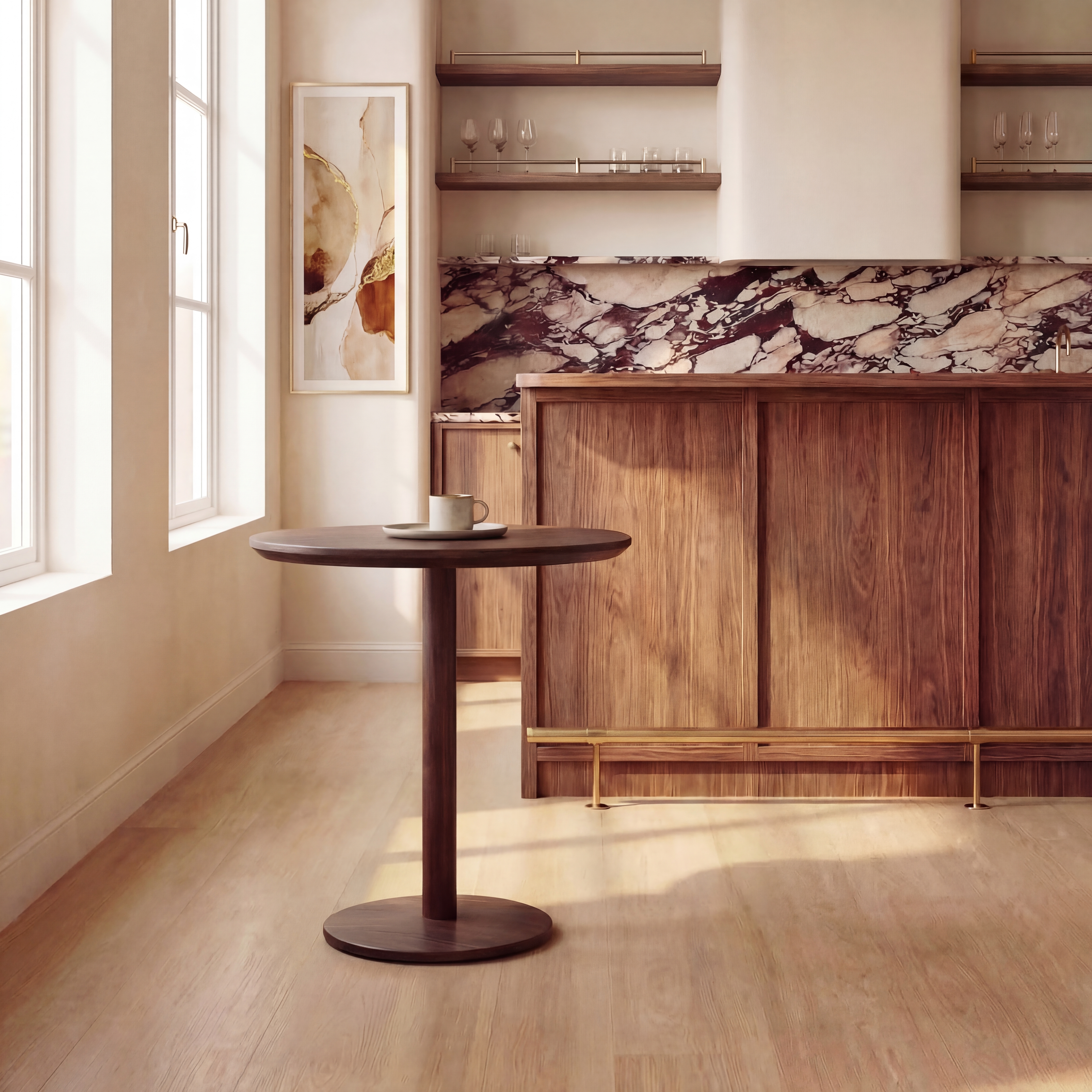 CAYDE WOOD DINING CHAIR